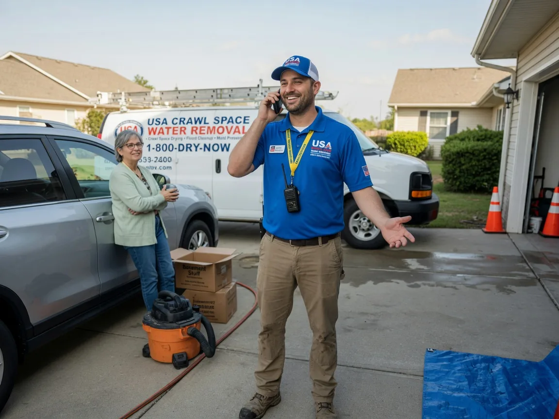 Crawl Space Water Removal Ellington, MO FAQs